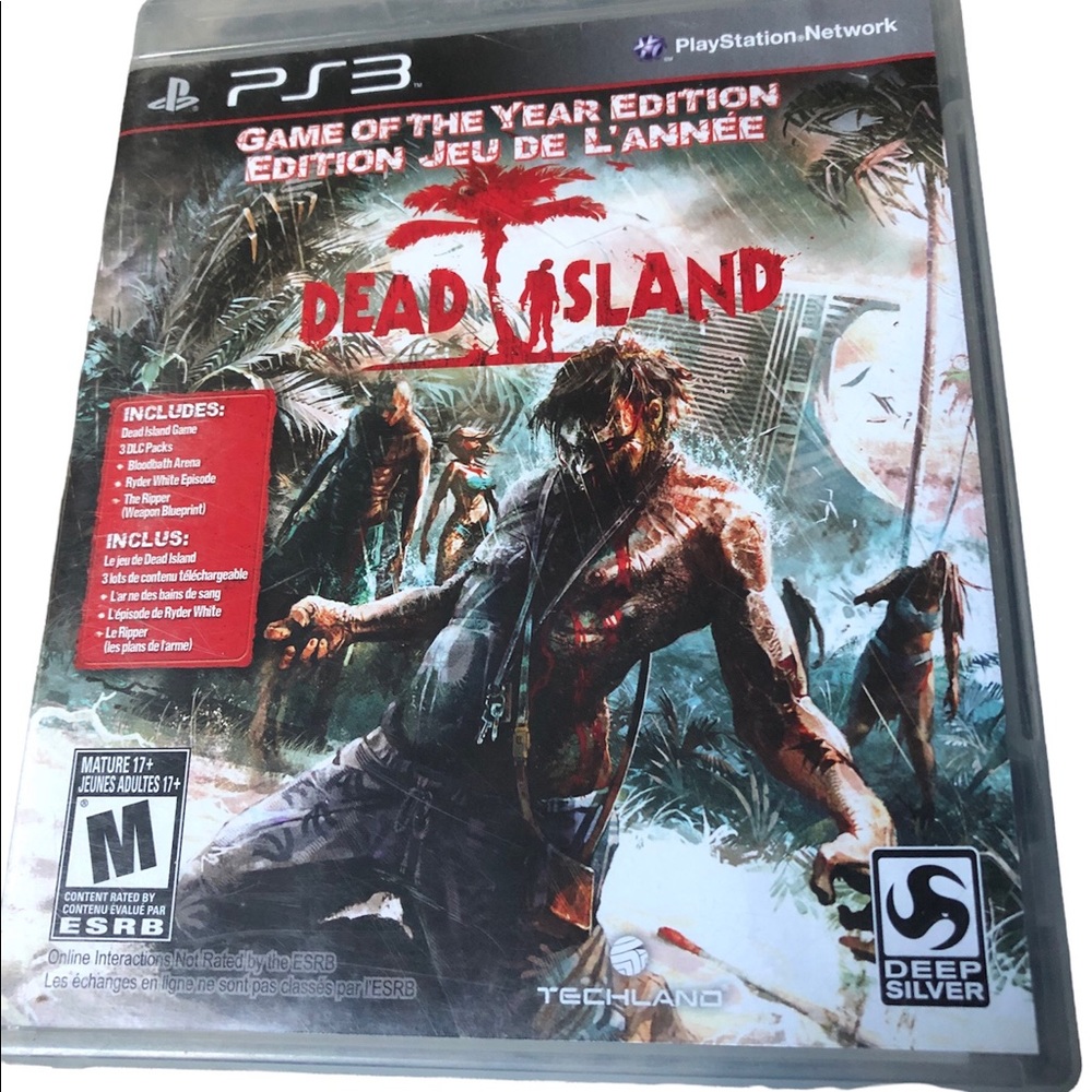 Dead Island: Game of the Year Edition (Sony PS3) 2012 with Manual